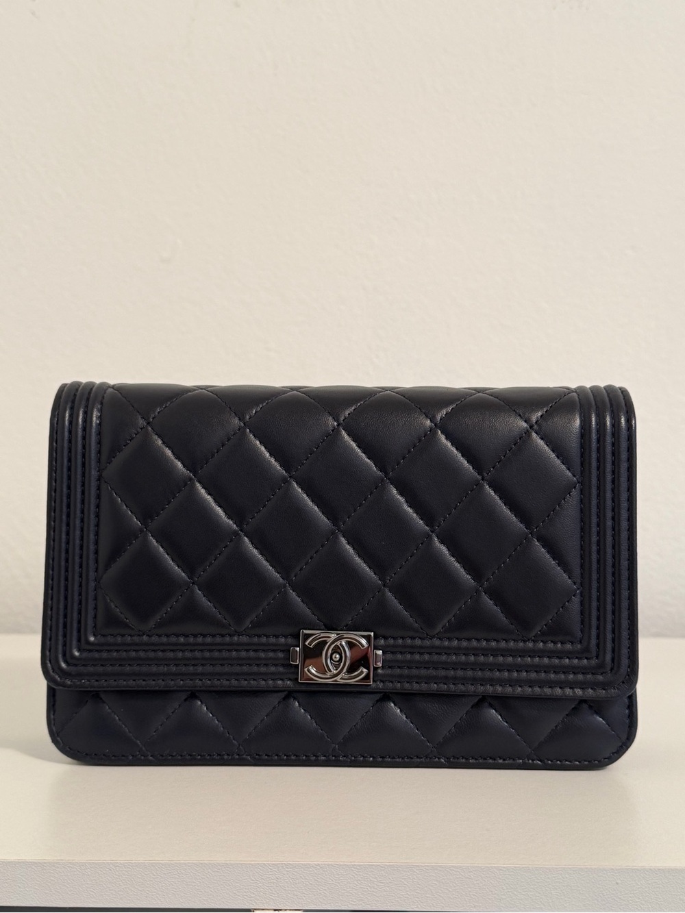 Chanel Boy Wallet on Chain